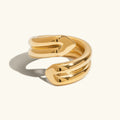 [Topon]Tara Heart Twist Gold Ring