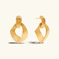[Topon]Selma Gold Knot Earrings