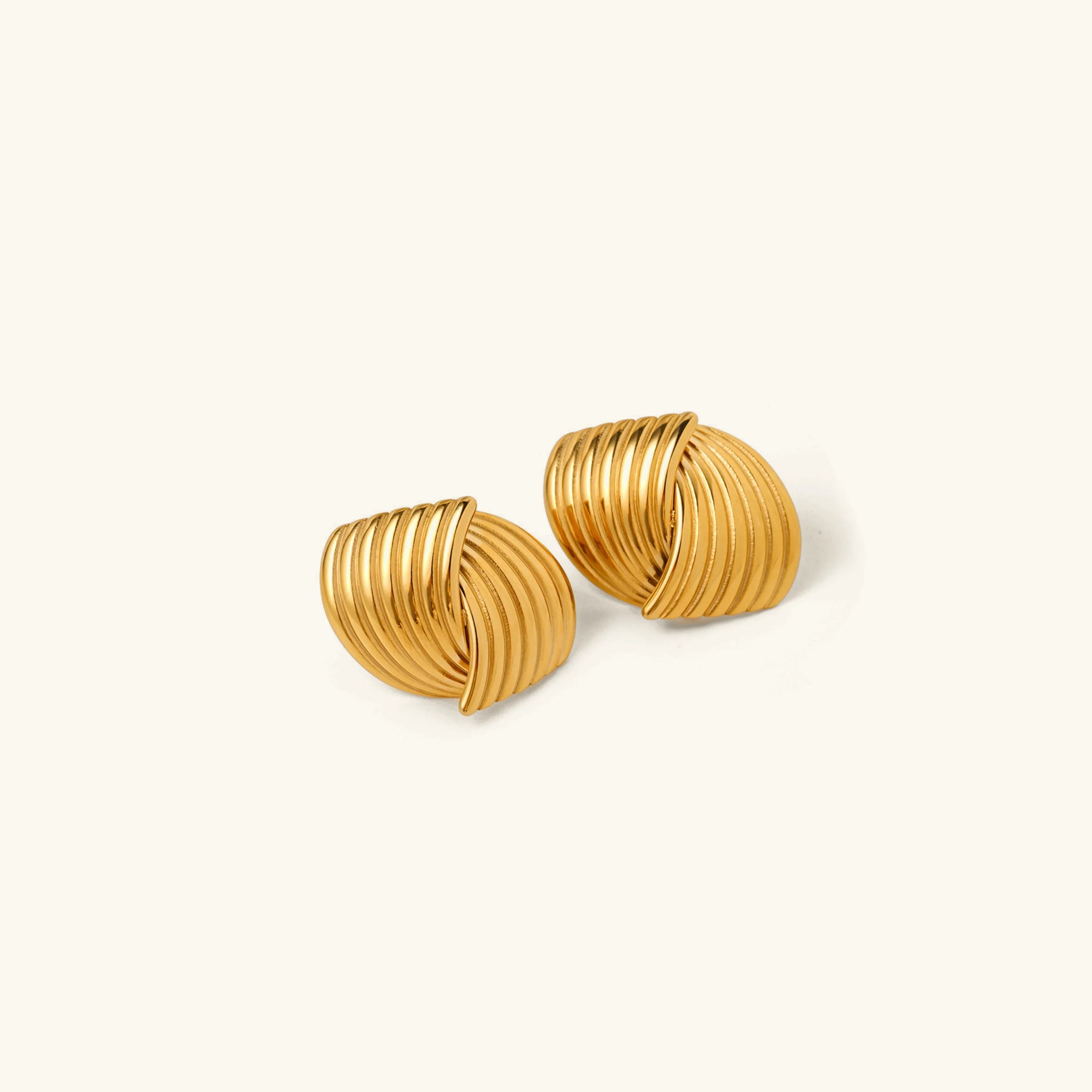 [Topon]Sonia Gold Earrings