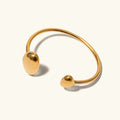 [Topon]Mallory Minimalist Gold Cuff