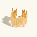 [Topon]Zoella Abstract Gold Ring