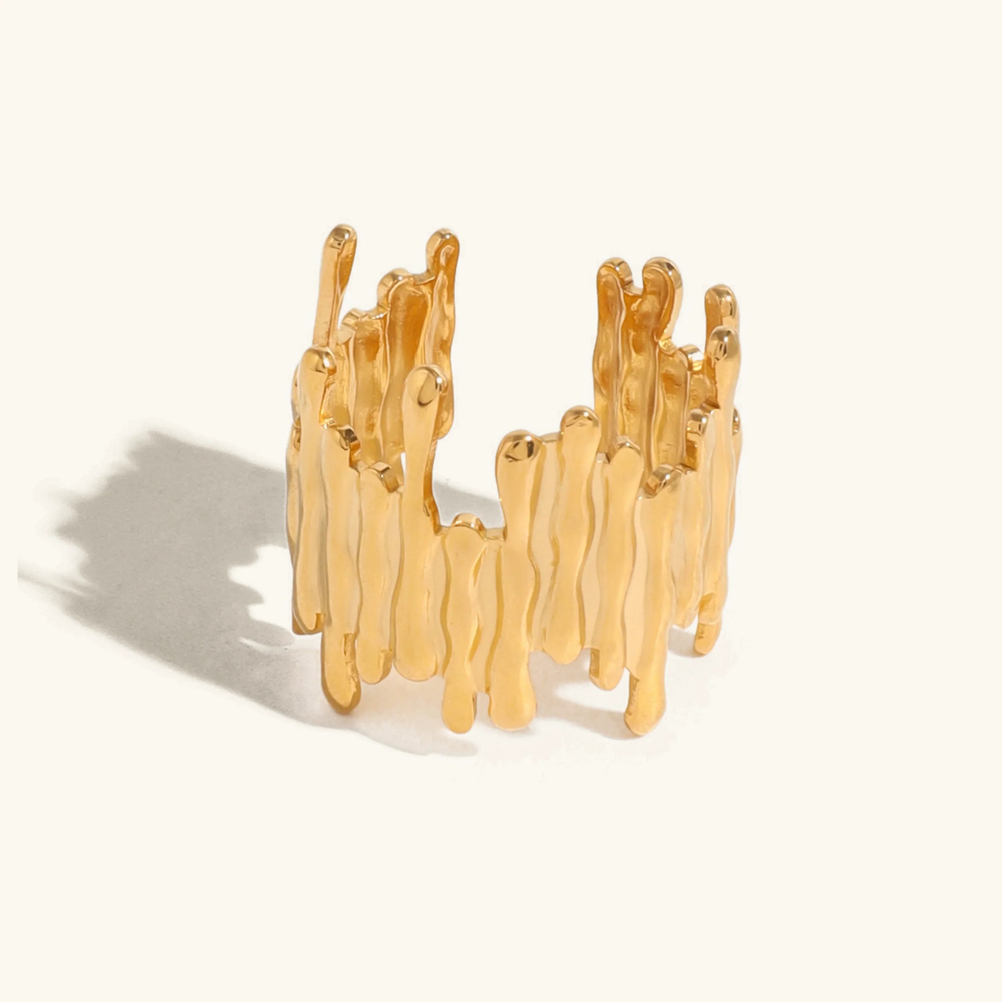 [Topon]Zoella Abstract Gold Ring
