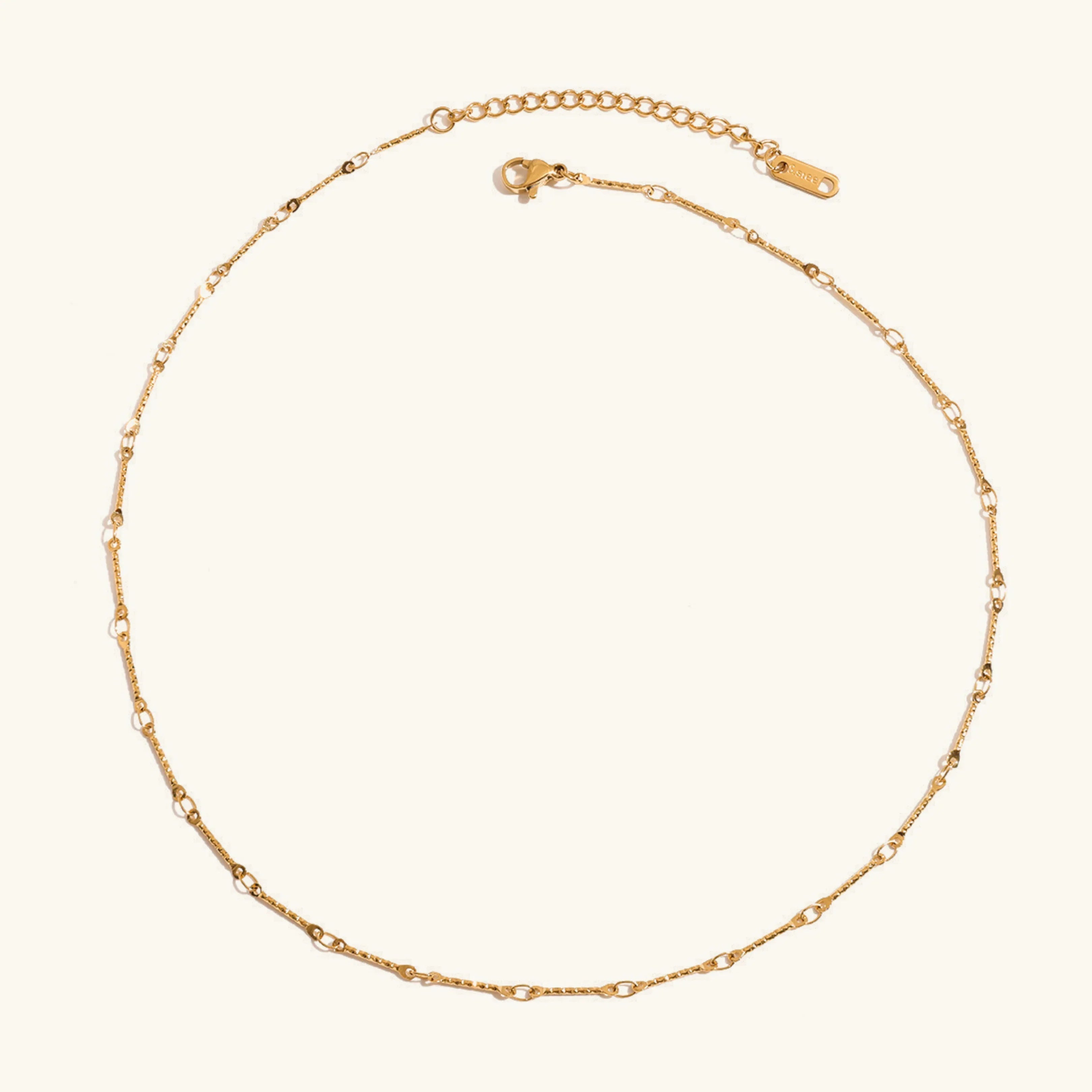 [Topon]Amy Linked Chain Gold Necklace