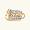 [Topon]Juno Stacked Diamond Ring