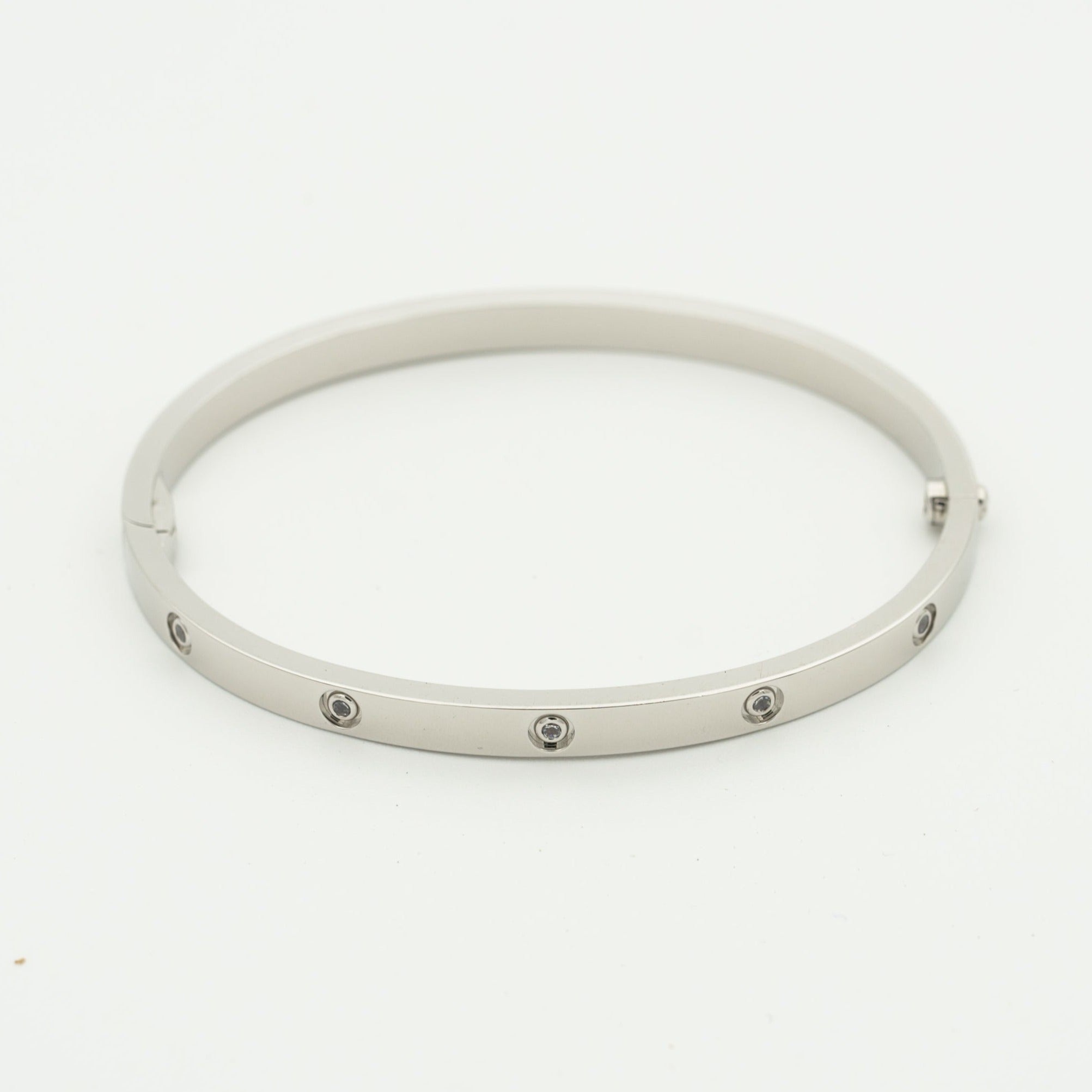 [BIJOUX]LOVE BRACELET 3.65MM 10 DIAMONDS