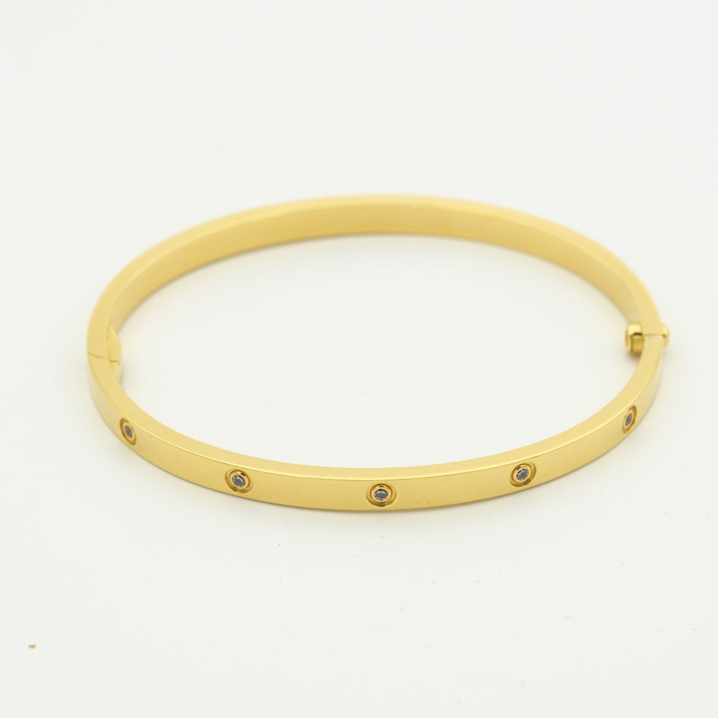 [BIJOUX]LOVE BRACELET 3.65MM 10 DIAMONDS