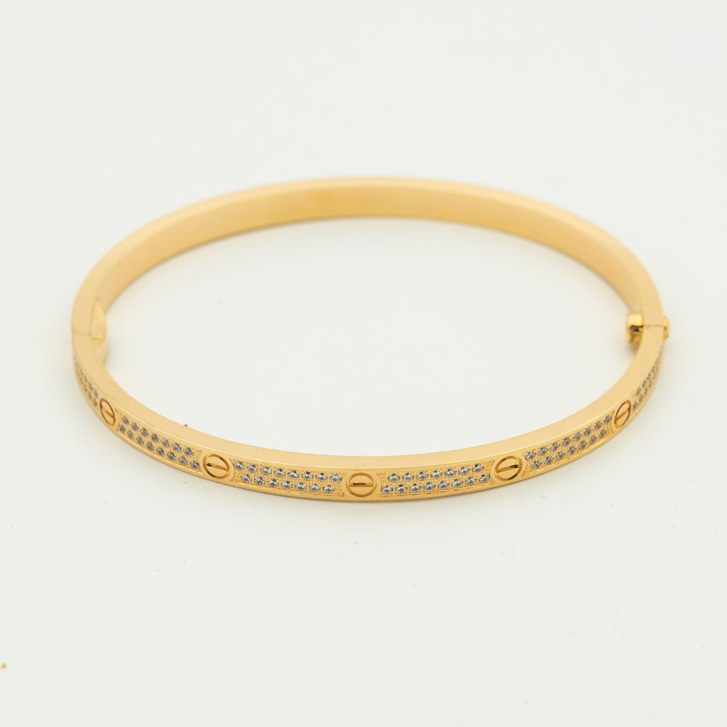 [BIJOUX]LOVE BRACELET 3.65MM DIAMOND-PAVED
