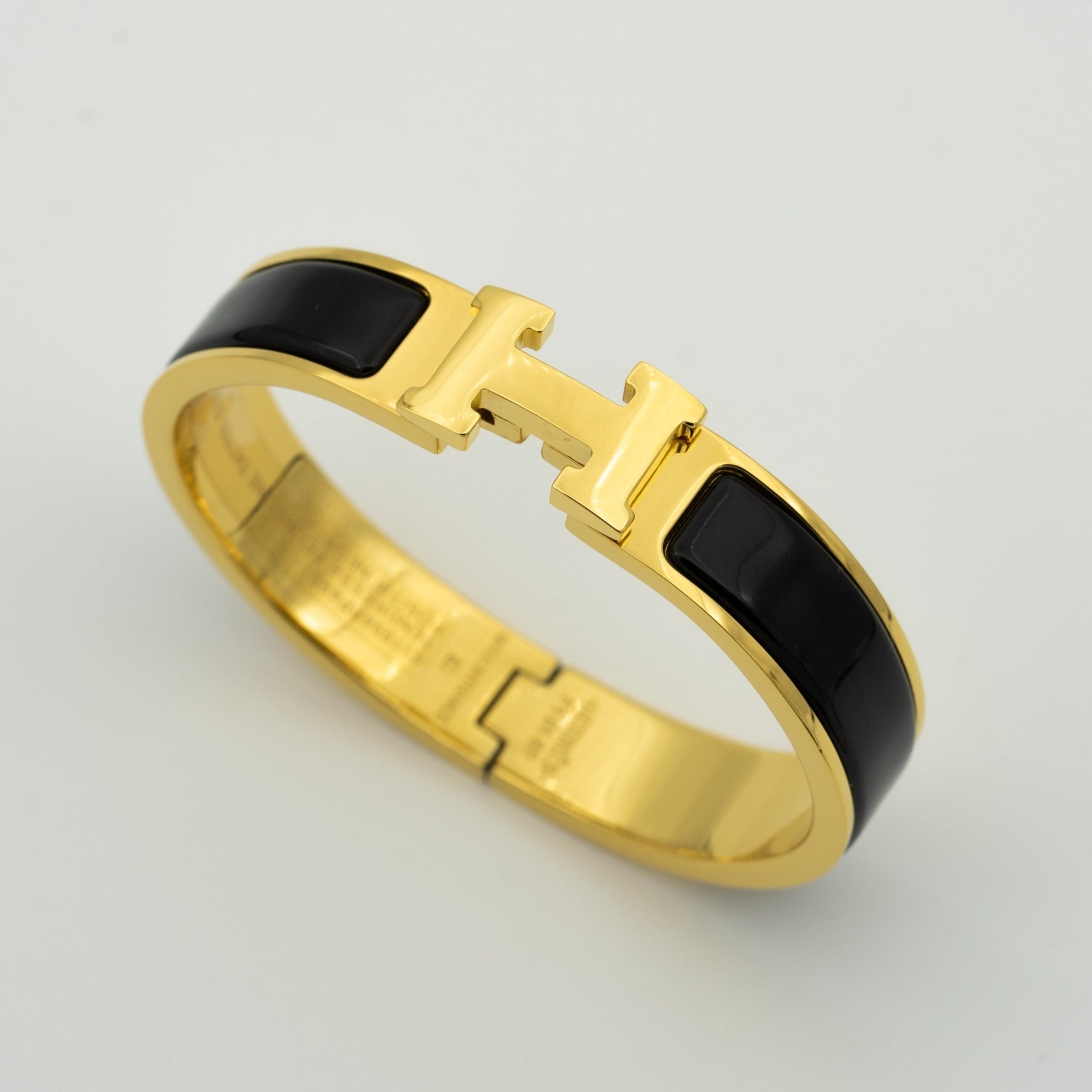 [BIJOUX]H BLACK BRACELET