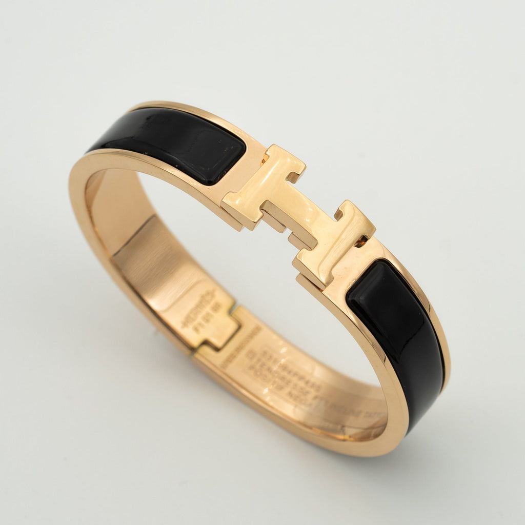 [BIJOUX]H BLACK BRACELET