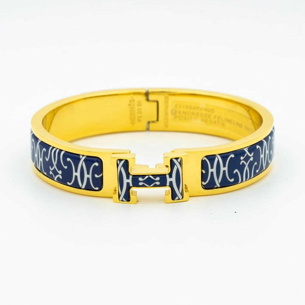 [BIJOUX]H BRACELET BLACK MULTICOLOR