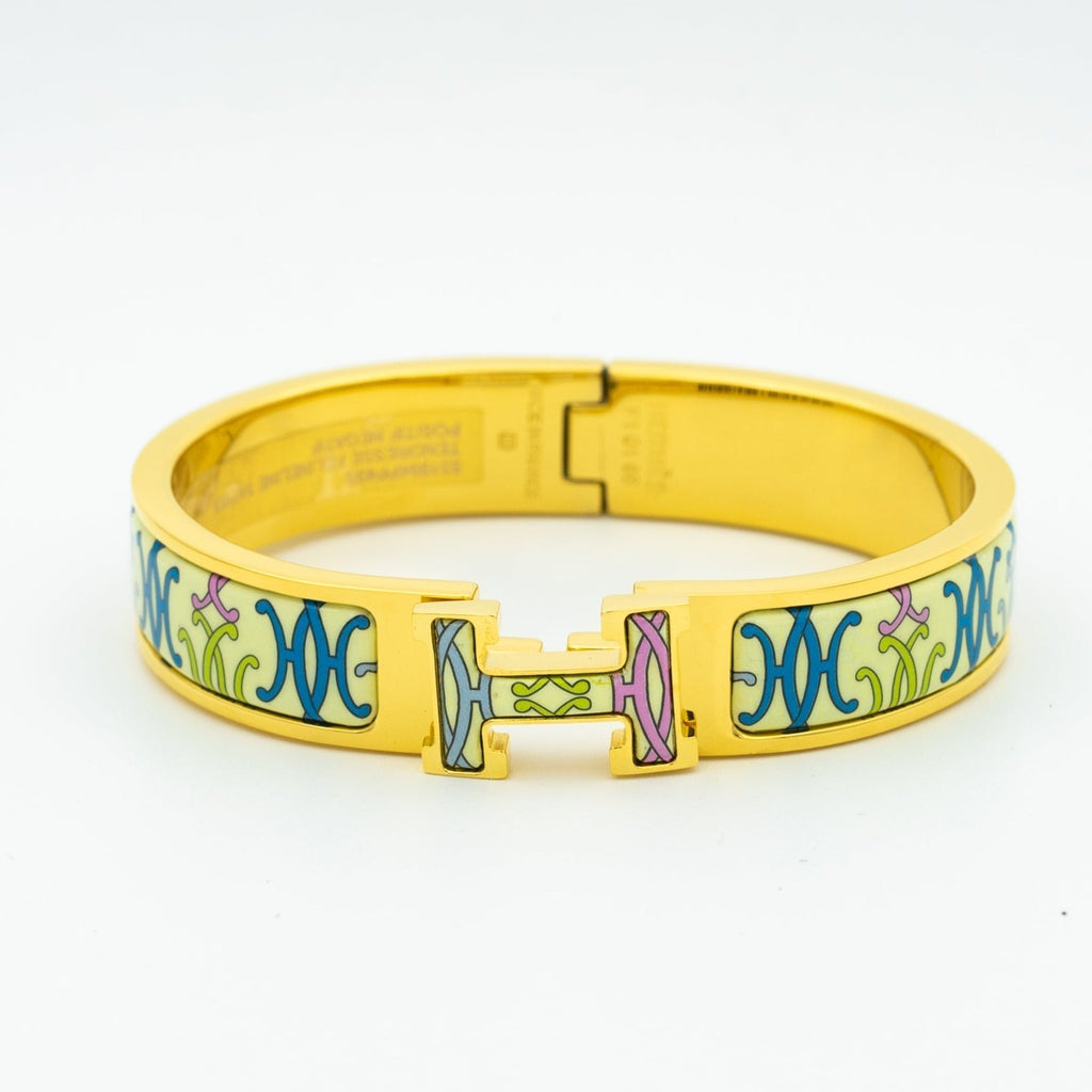 [BIJOUX]H BRACELET BEIGE MULTICOLOR