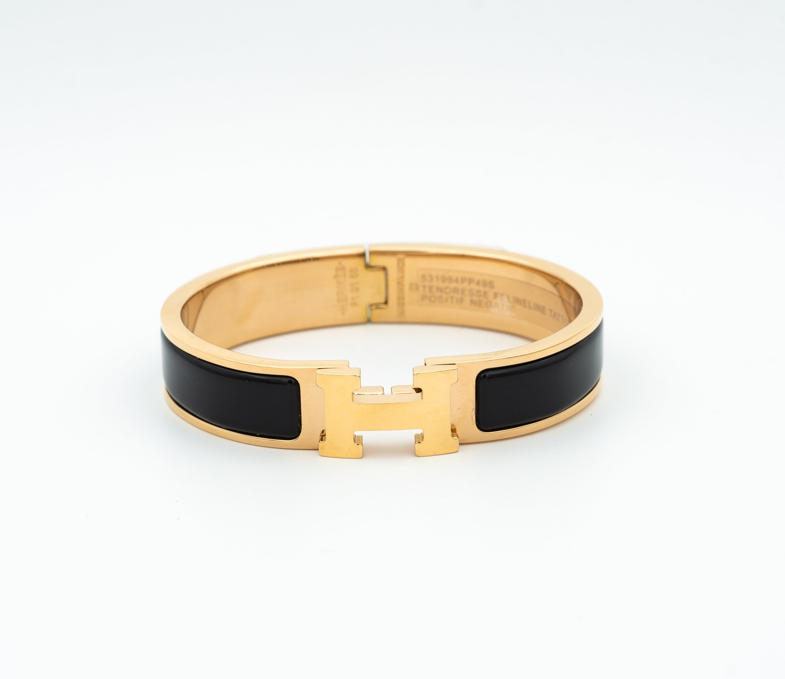 [BIJOUX]H BLACK BRACELET
