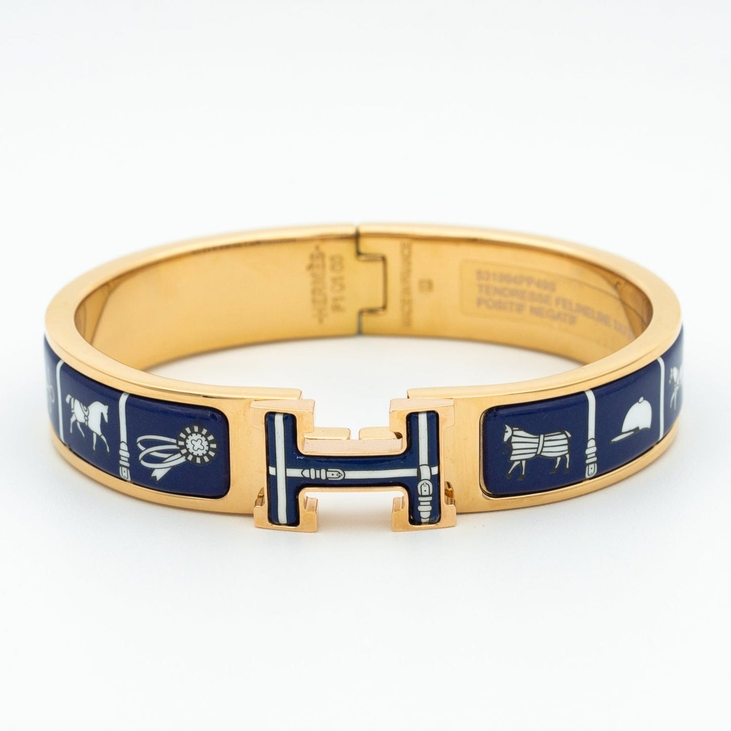 [BIJOUX]H BRACELET BLUE CERAMIC