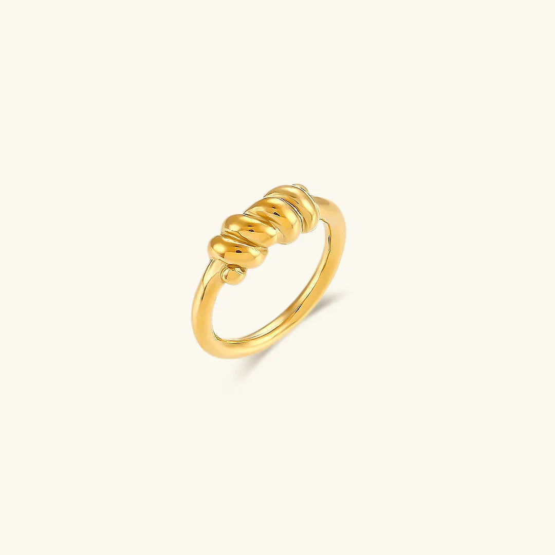 [Topon]Lacrima Gold Ring