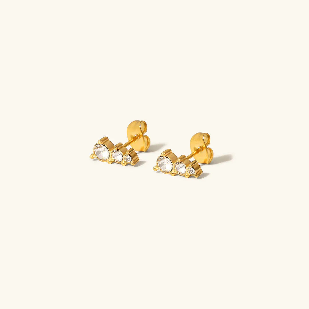 [Topon]Lira Gold Earrings