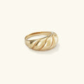 [Topon]Lorelei Gold Croissant Ring