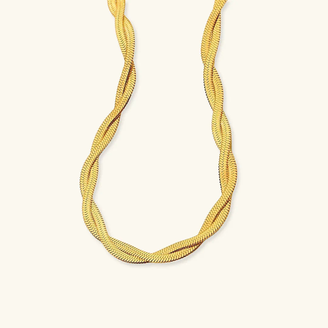 [Topon]Lysa Twisted Chain Necklace