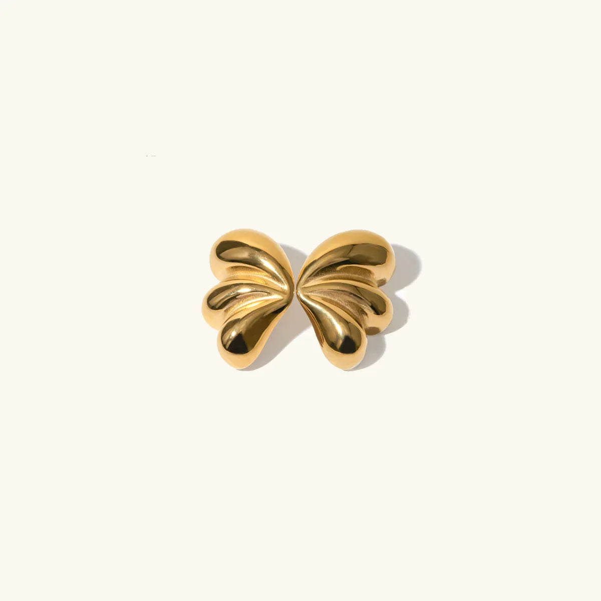 [Topon]Liesel Gold Butterfly Earrings