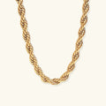 [Topon]Mila Golden Twist Necklace