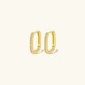 [Topon]Melissa Oval Hoop Earrings