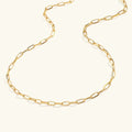 [Topon]Nadia Paperclip Chain Necklace