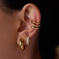 [Topon]Orielle Staple Gold Earrings Bundle