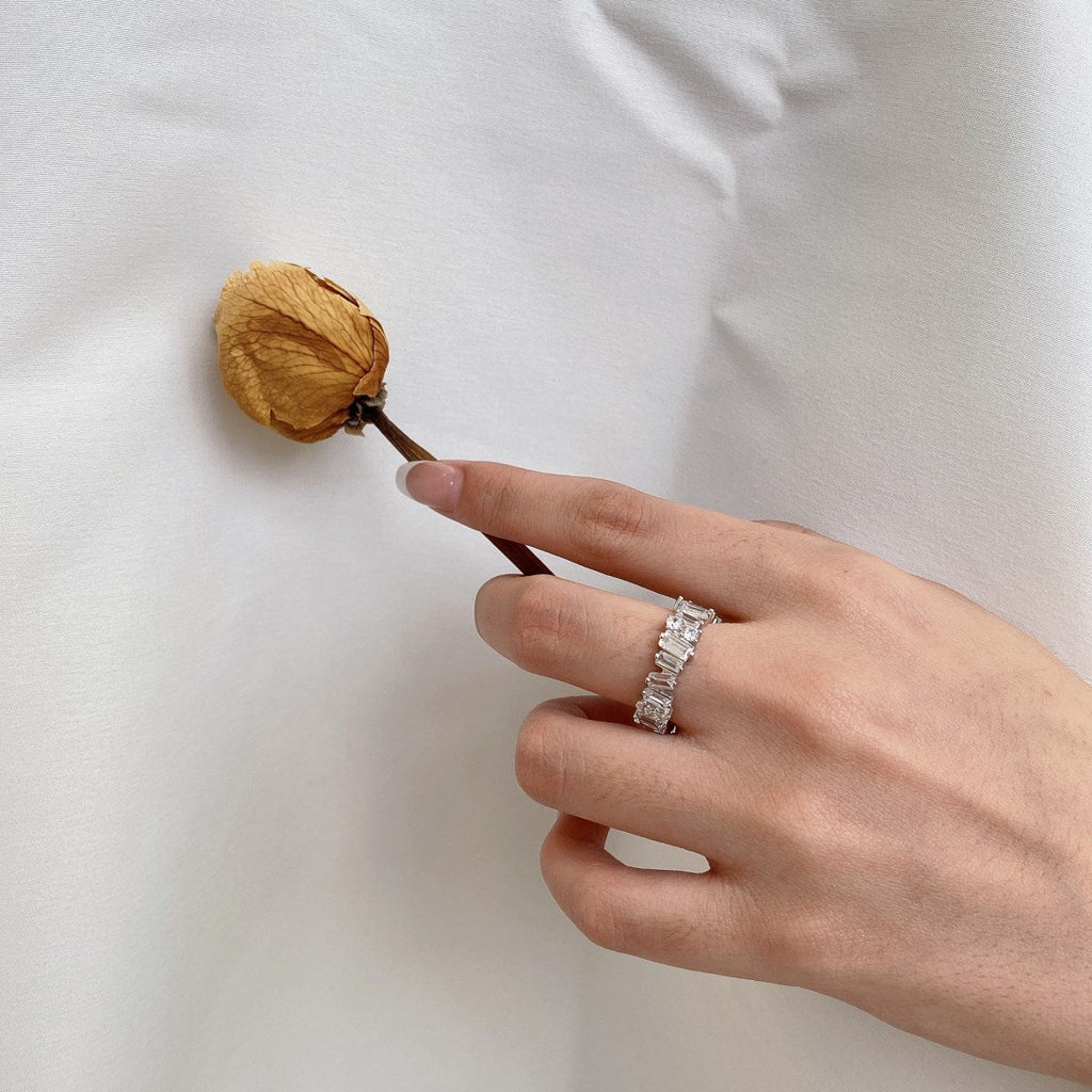 [Goodv]Delicate Multi Shape Tennis Ring