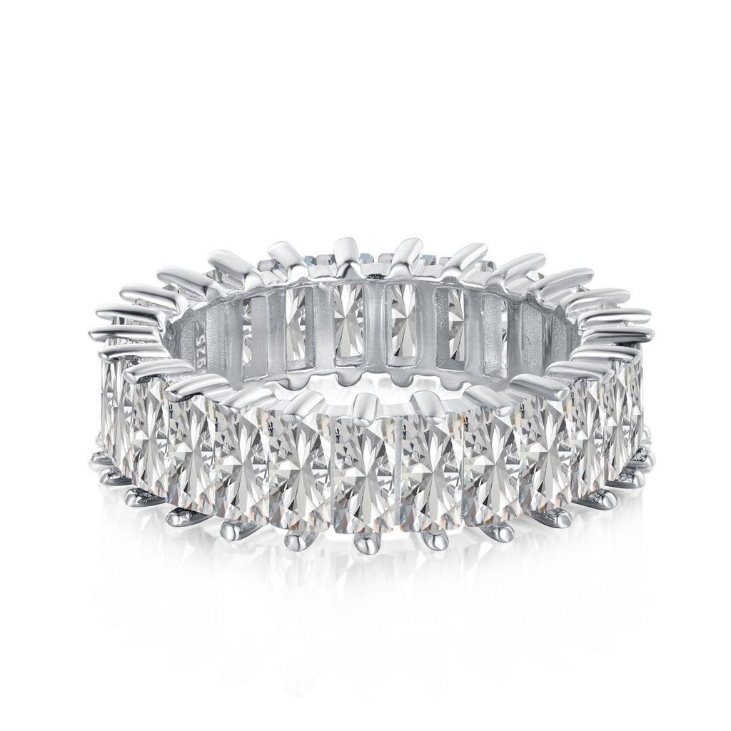 [Goodv]Unique Colorful Radiant Cut RIng