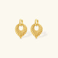 [Topon]Penelope Leaf Earrings