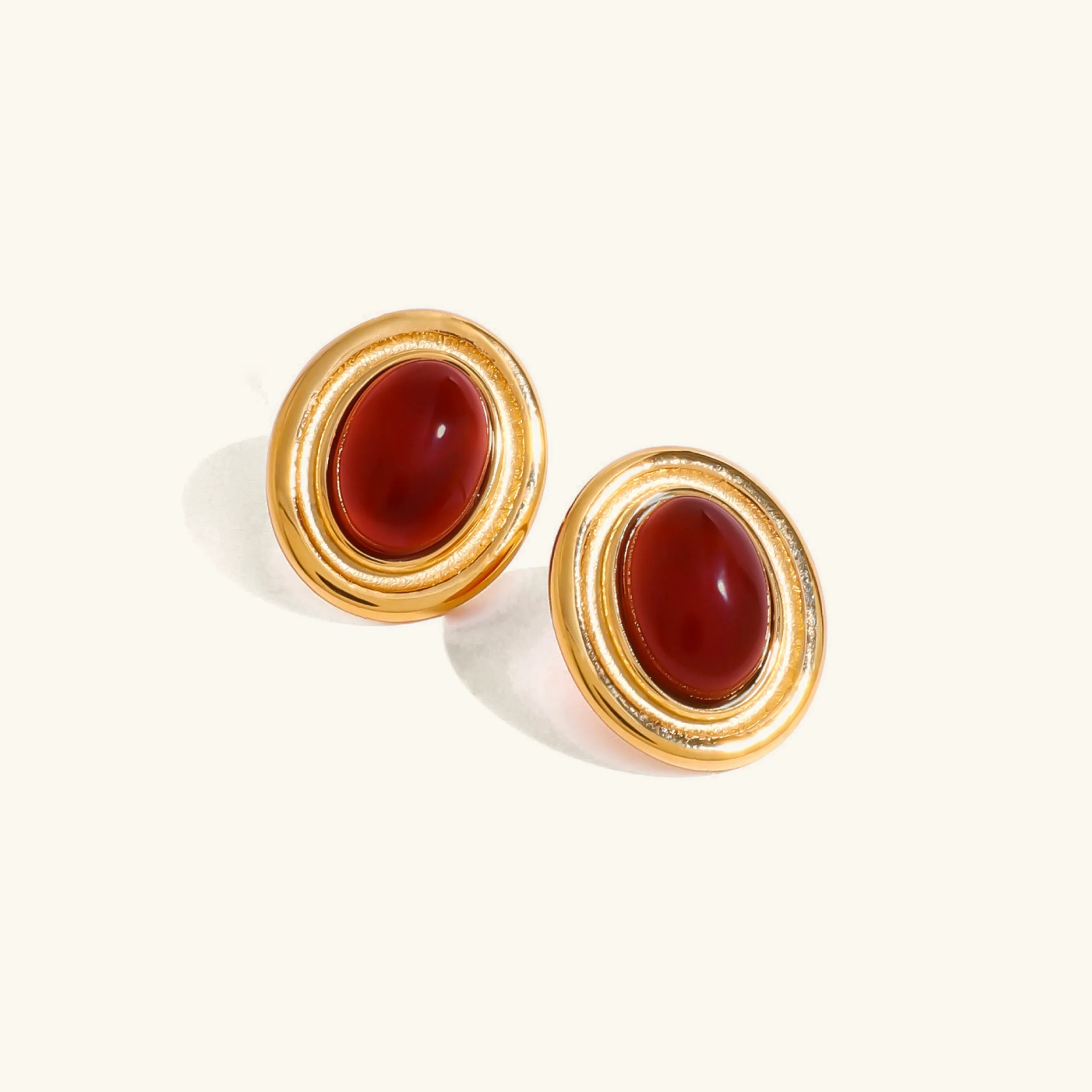 [Topon]Fresca Gemstone Earrings