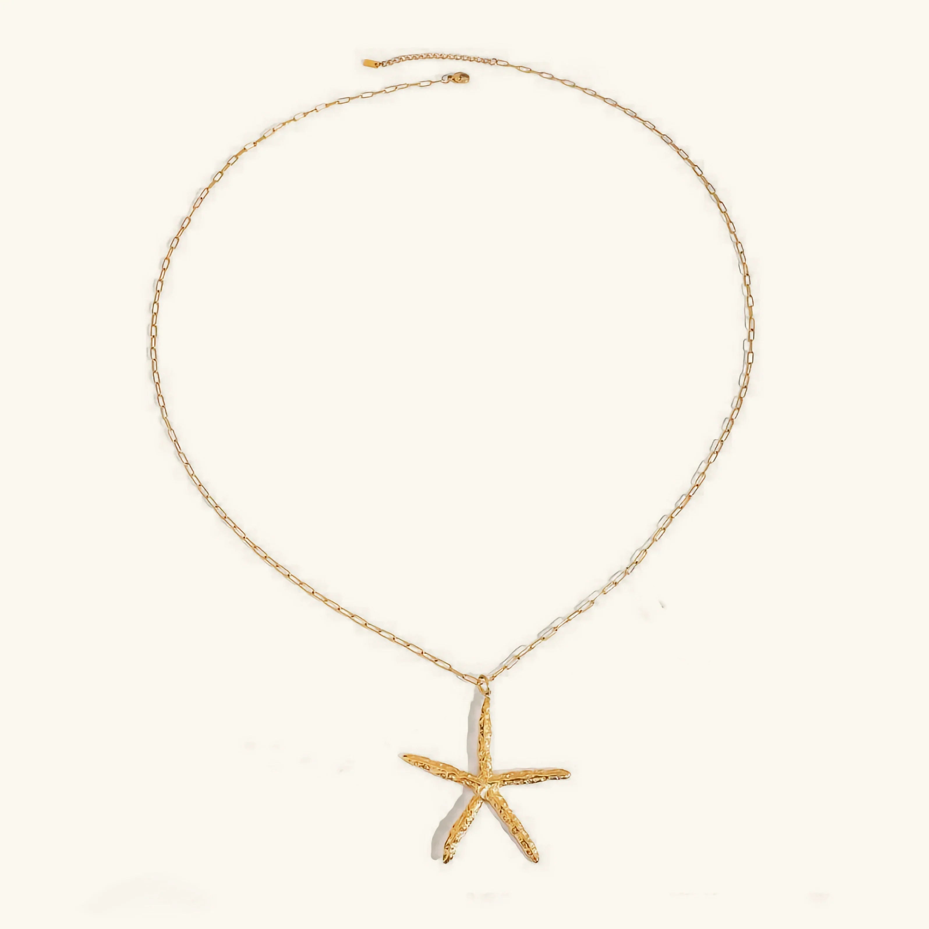 [Topon]Claudia Gold Starfish Necklace