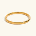 [Topon]Lina Smooth Gold Bangle