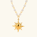 [Topon]Apollo Sun Pearl Necklace