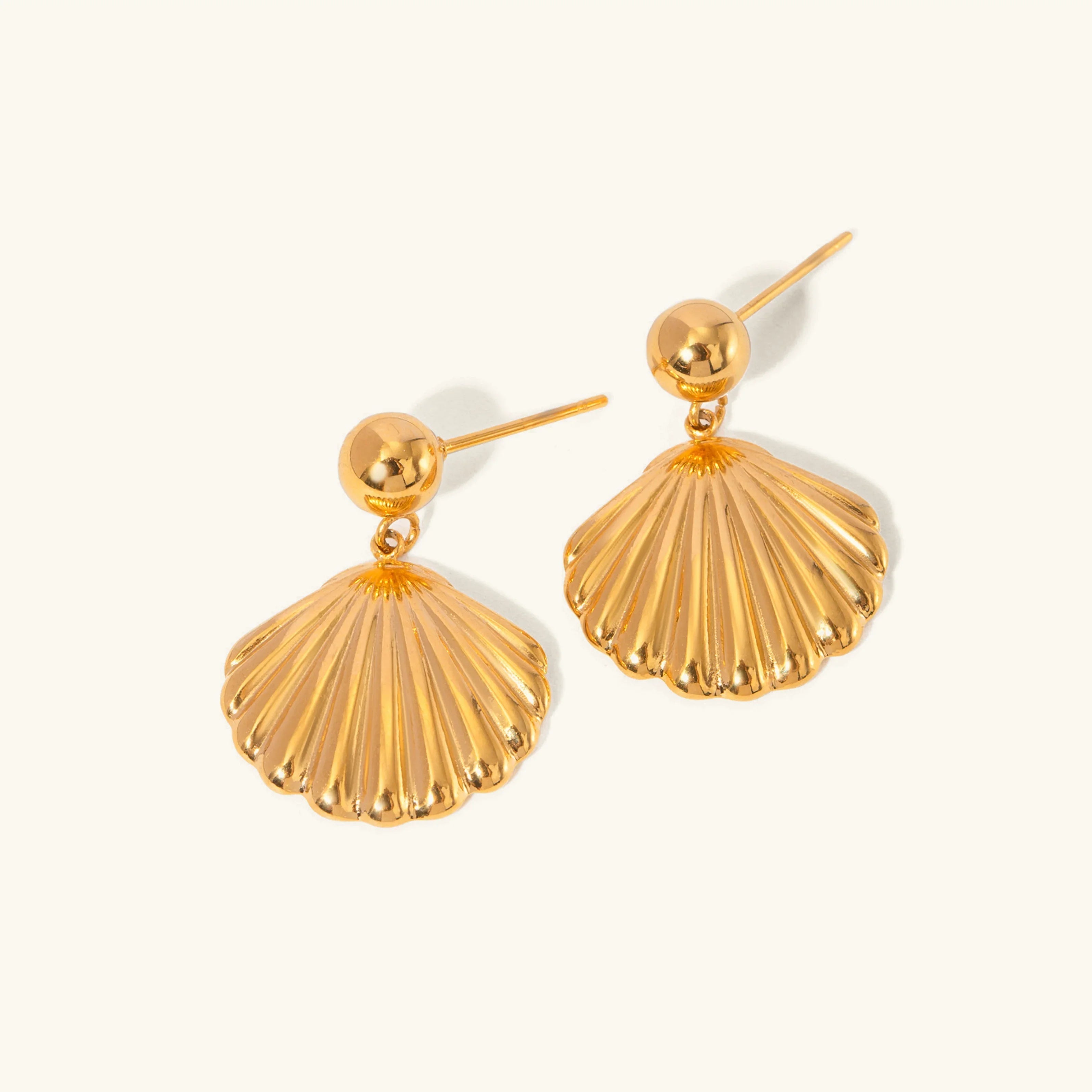 [Topon]Delianna Shell Earrings