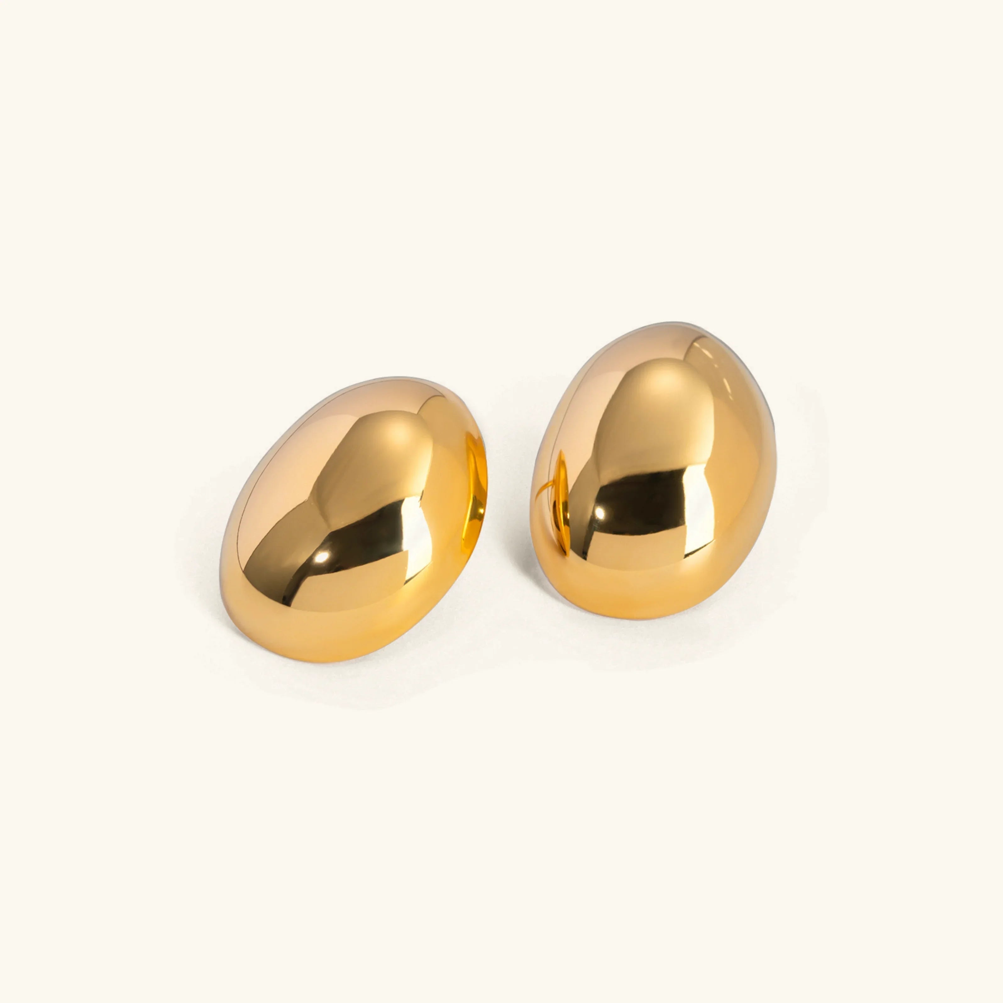 [Topon]Callista Gold Bean Earrings