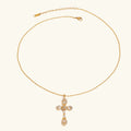 [Topon]Olea Diamond Crucifix