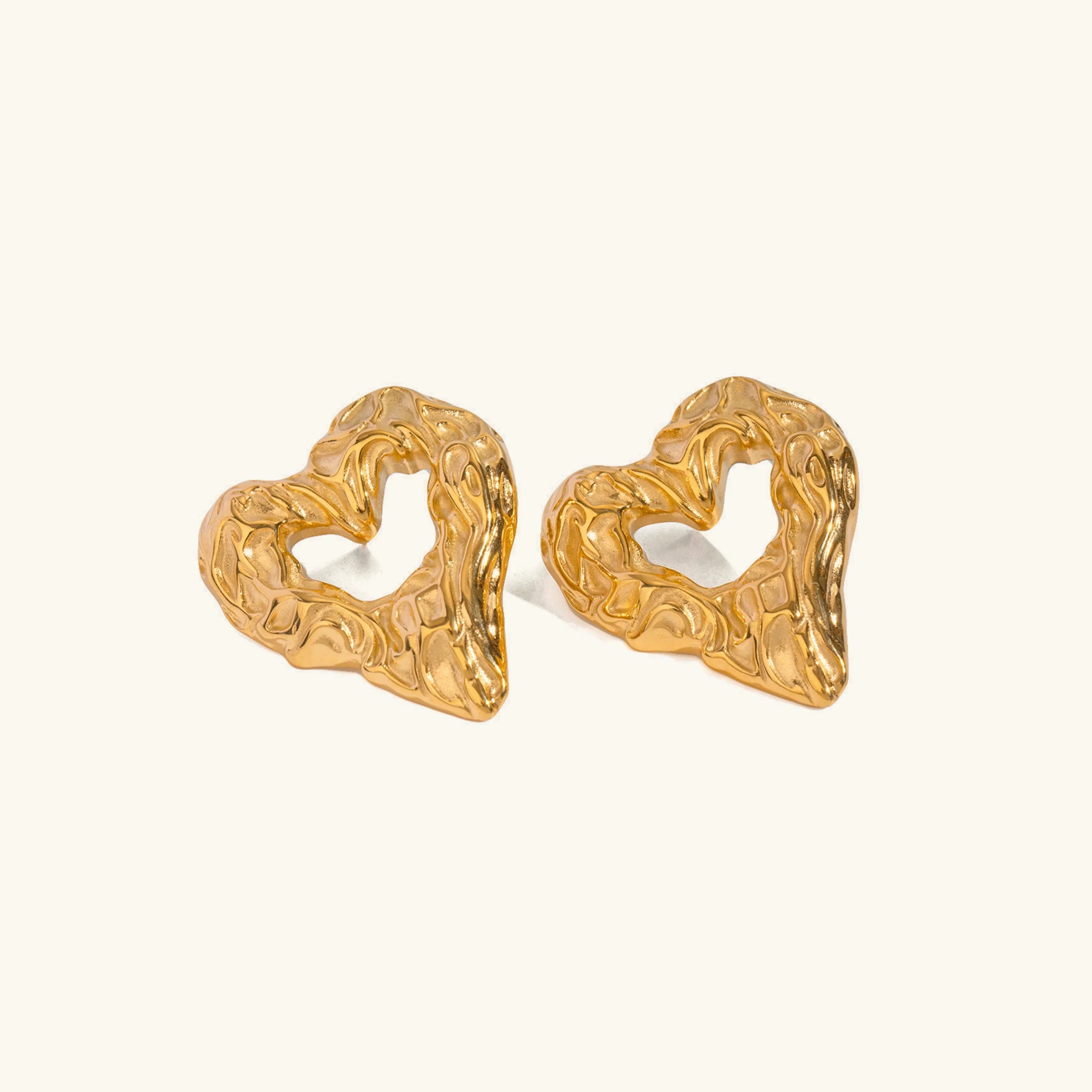 [Topon]Helene Heart Earrings
