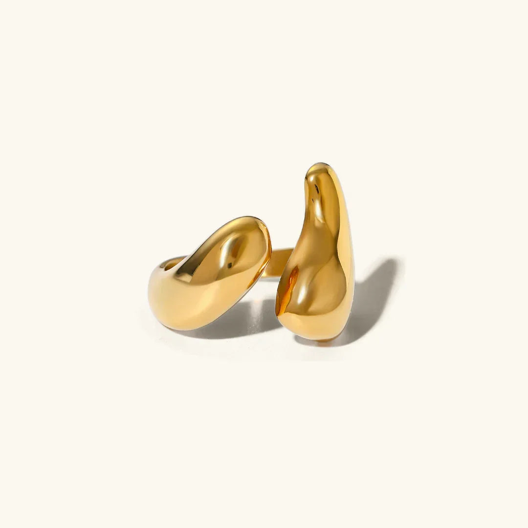[Topon]Abstract Gold Ring