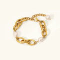 [Topon]Ysabel Chunky Freshwater Pearl Bracelet