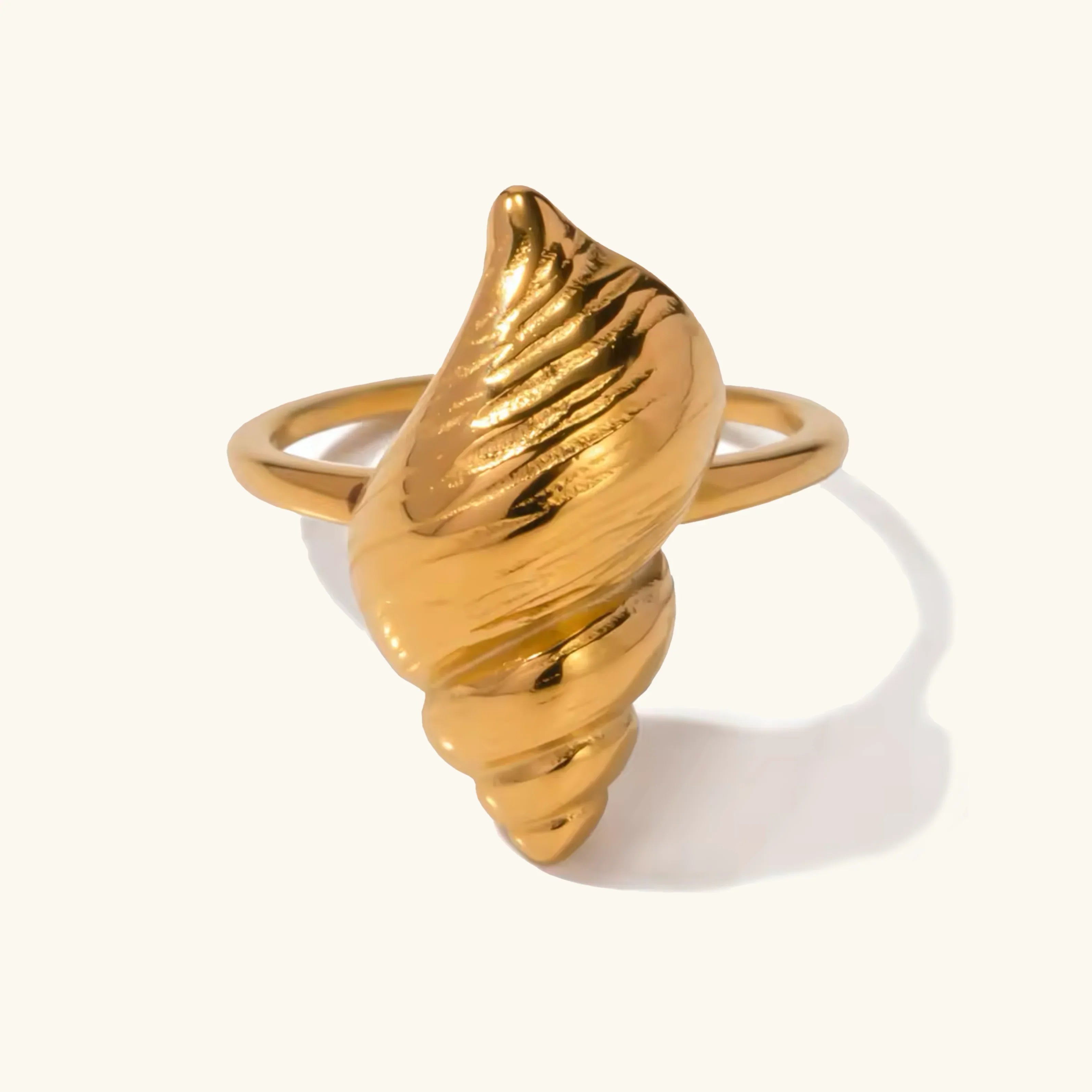 [Topon]Ohana Sea Conch Gold Ring