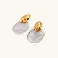 [Topon]Destiny Chunky Gold Drop Earrings