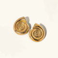 [Topon]Nauticia Gold Shell Earrings