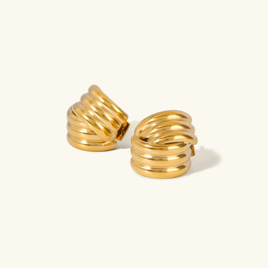 [Topon]Avalon Gold Earrings