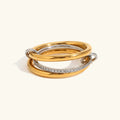 [Topon]Chastity Diamond Ring Stack