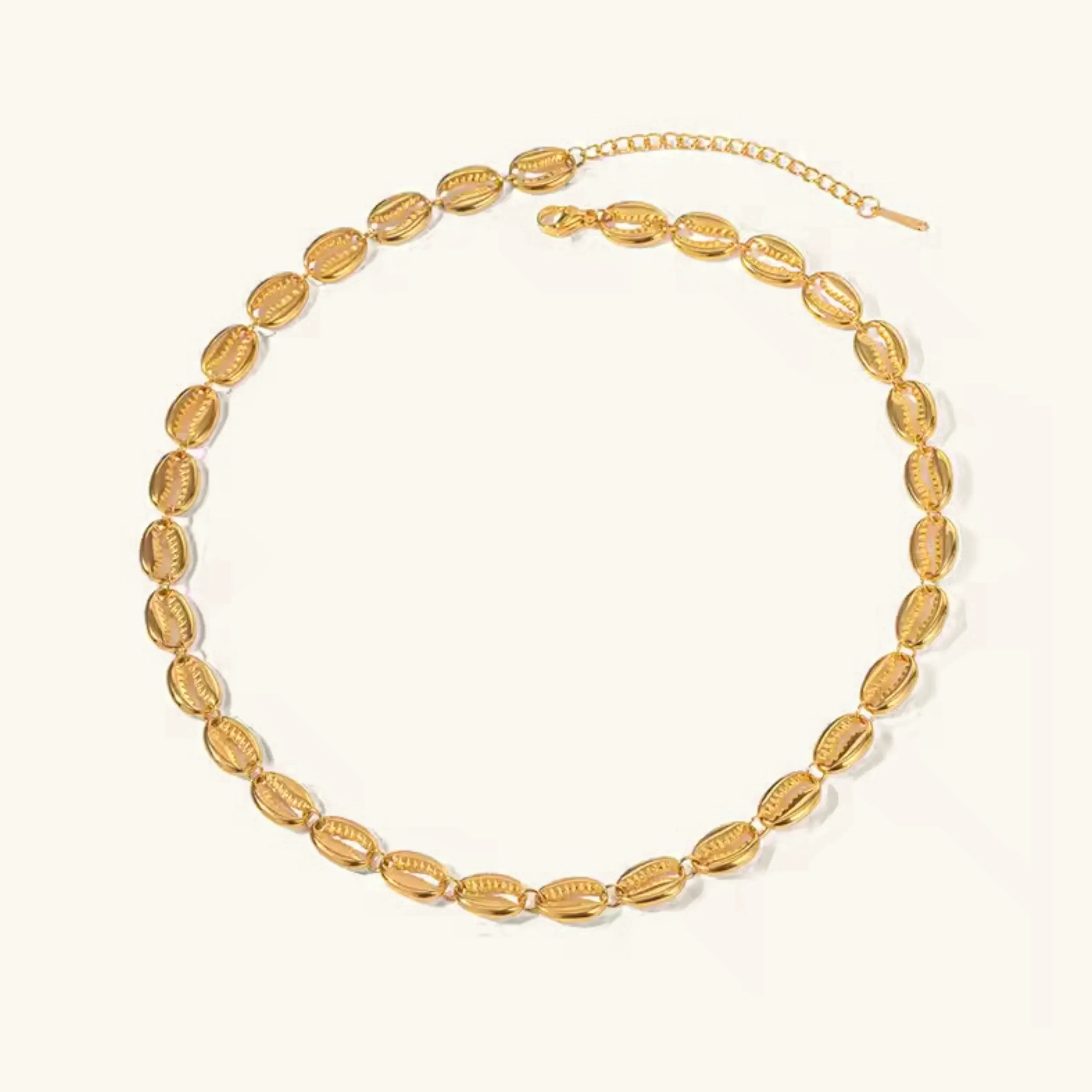 [Topon]Pacifica Gold Seashell Necklace