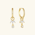 [Topon]Brooke Removable Charm Hoops