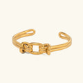 [Topon]Luce Gold Knot Bangle