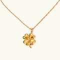 [Topon]Ella Clover Gold Necklace