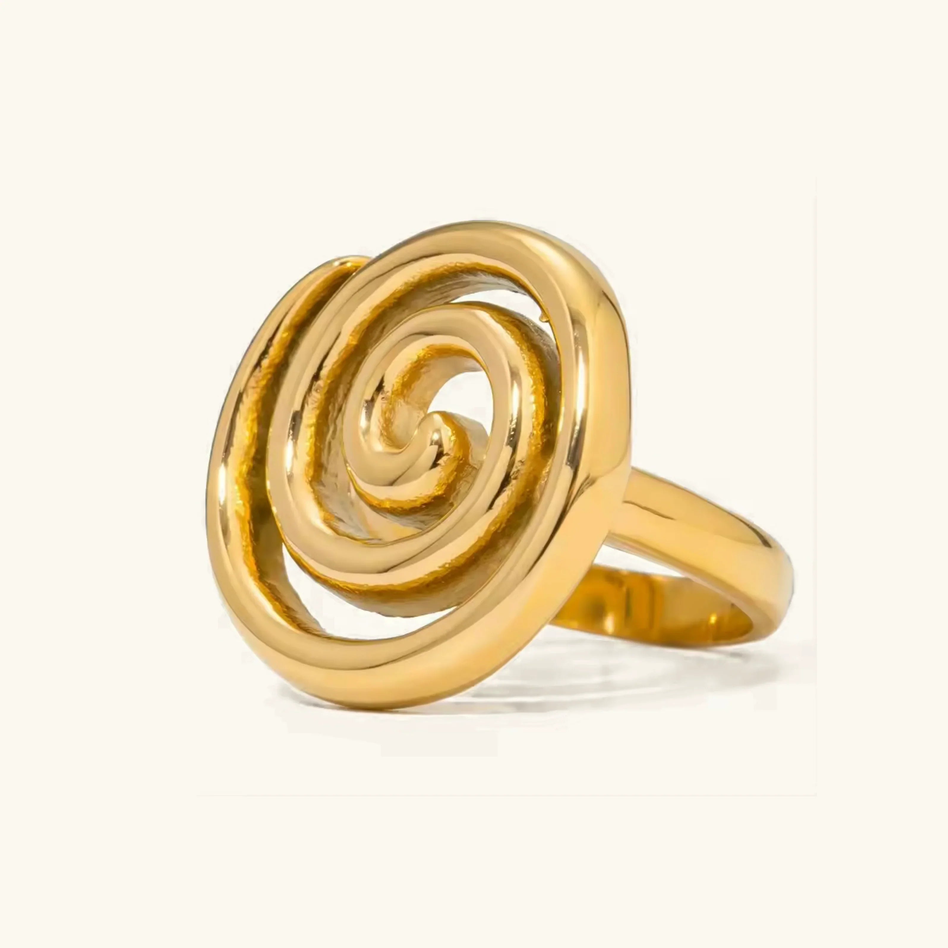 [Topon]Christy Spiral Gold Ring