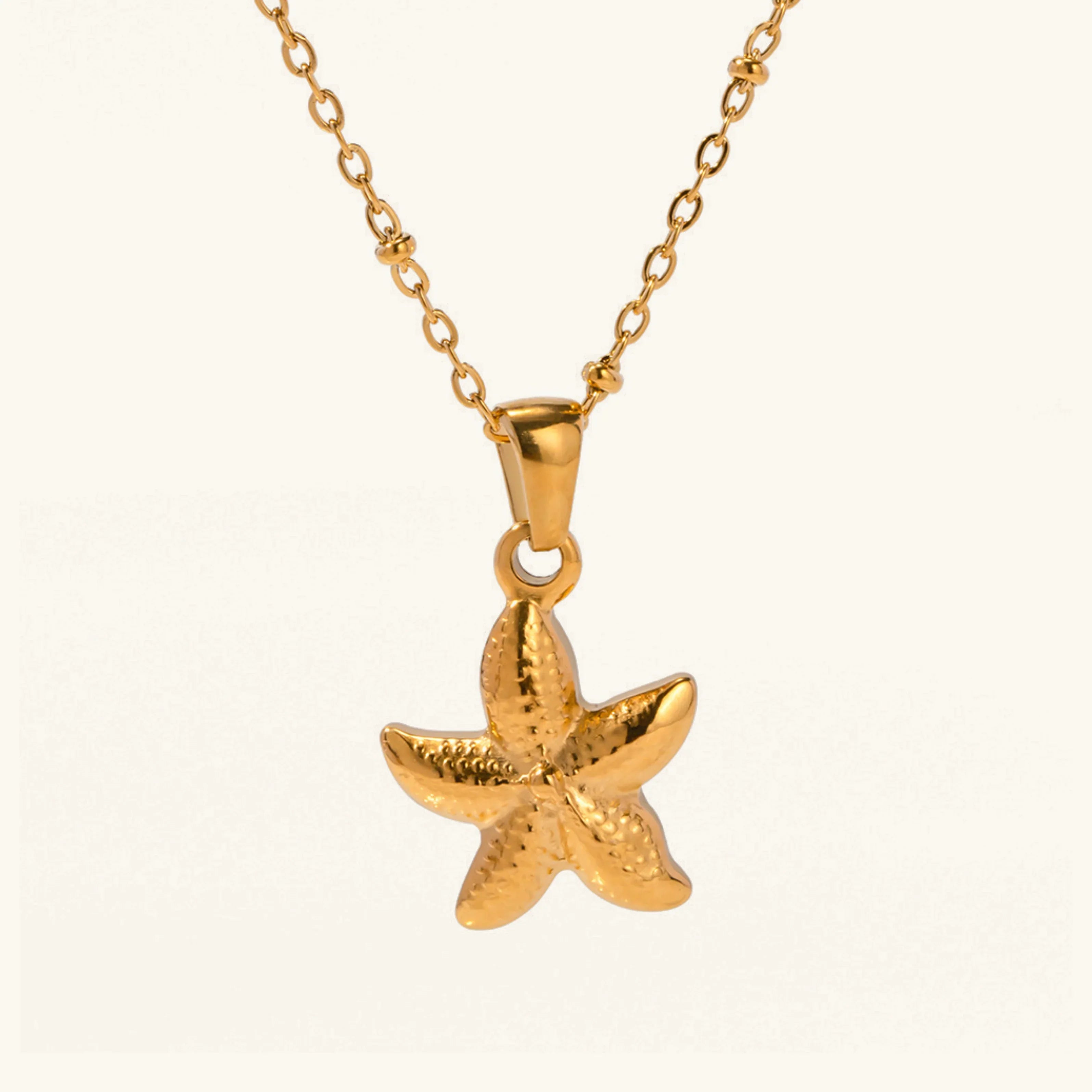 [Topon]Emmie Gold Starfish Pendant